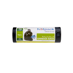 Black Heavy Duty Garbage Bag Roll - hotpackwebstore.com - Heavy Duty Garbage Bags