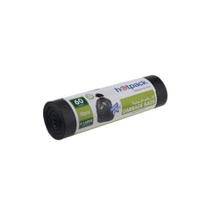 Black Heavy Duty Garbage Bag Roll - hotpackwebstore.com - Heavy Duty Garbage Bags