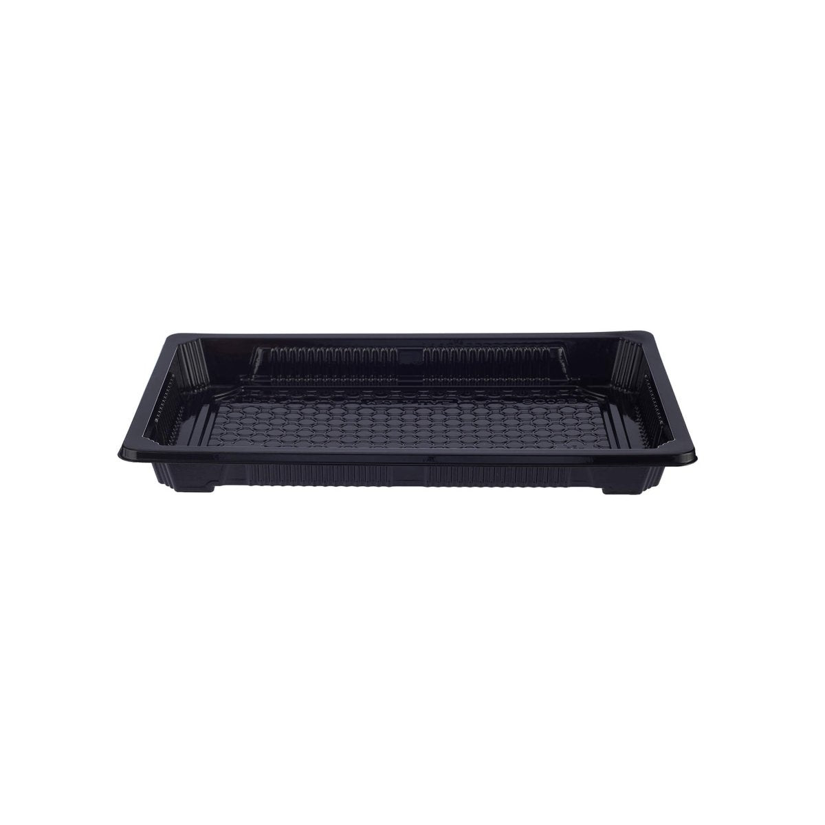 Black Sushi Container with Lid - hotpackwebstore.com - Sushi Containers