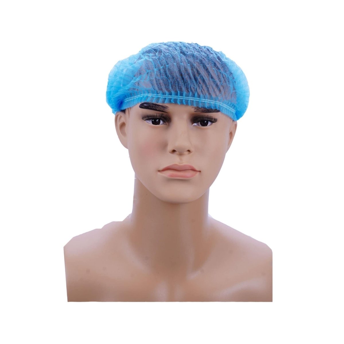 Bouffant Cap Blue Color 100 Pieces X 10 Packts - hotpackwebstore.com - Bouffant Cap