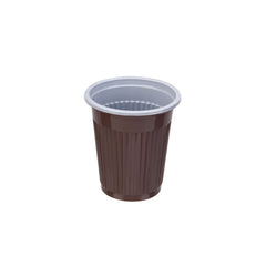 Brown Plastic Dispenser Cup - hotpackwebstore.com - Plastic Cup
