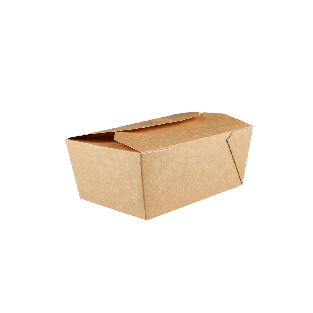 Brown Top Takeaway Box - hotpackwebstore.com - Lunch Boxes