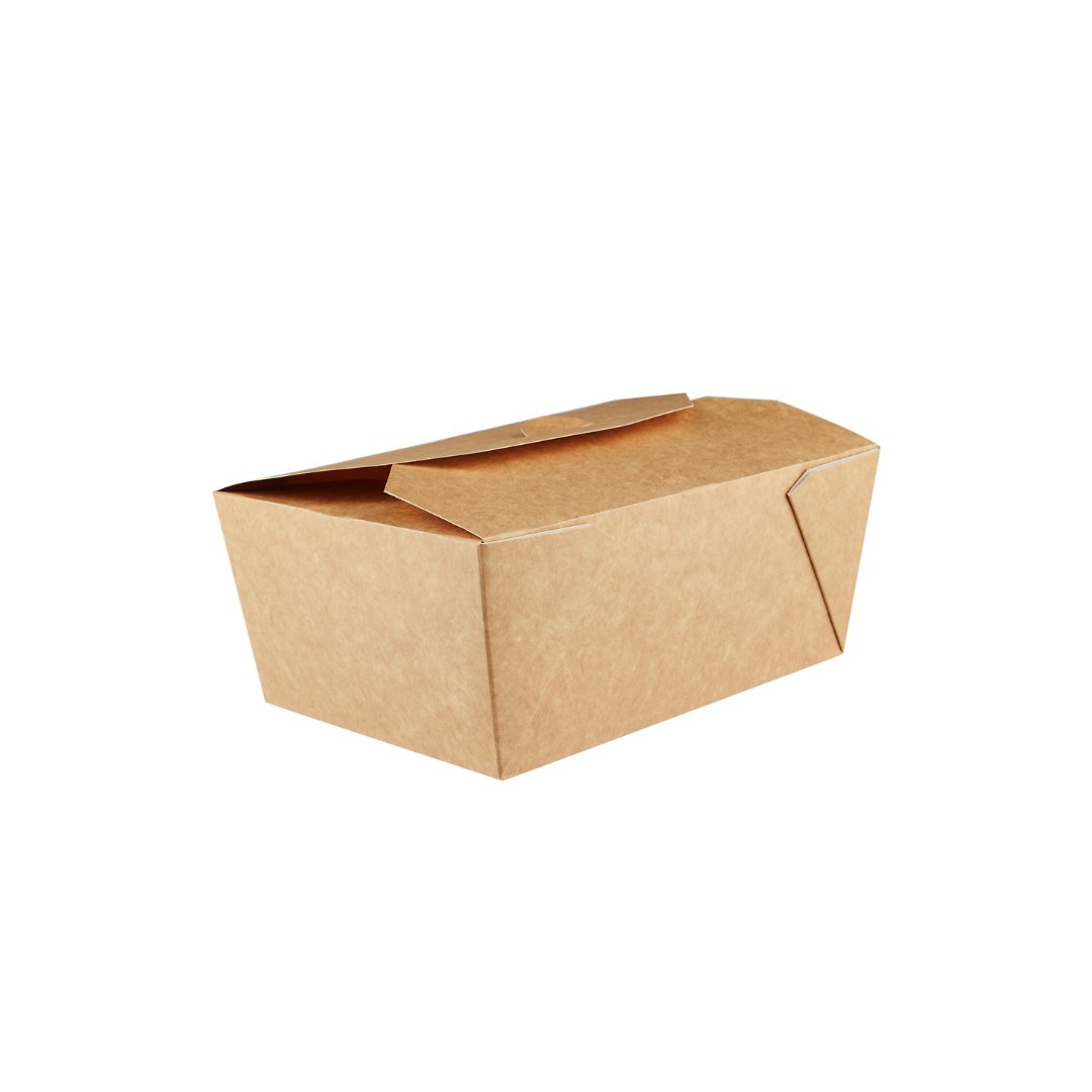 Brown Top Takeaway Box - hotpackwebstore.com - Lunch Boxes