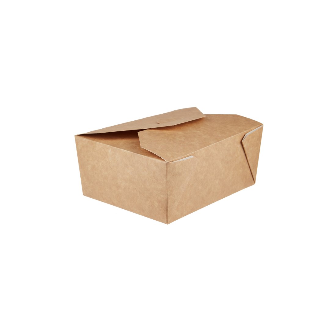 Brown Top Takeaway Box - hotpackwebstore.com - Lunch Boxes