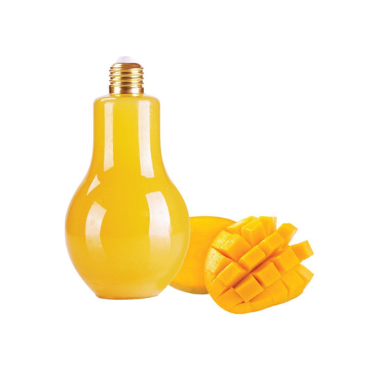 Bulb Shape Plastic Juice Bottle Golden Cap 500ml 10 Pieces - hotpackwebstore.com - Juice Bottles