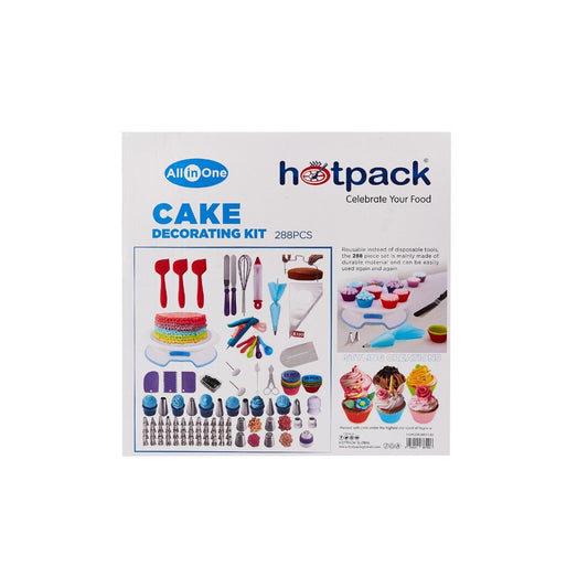 Cake Decorating Kit 288 Pieces - hotpackwebstore.com - Baking & Decoration