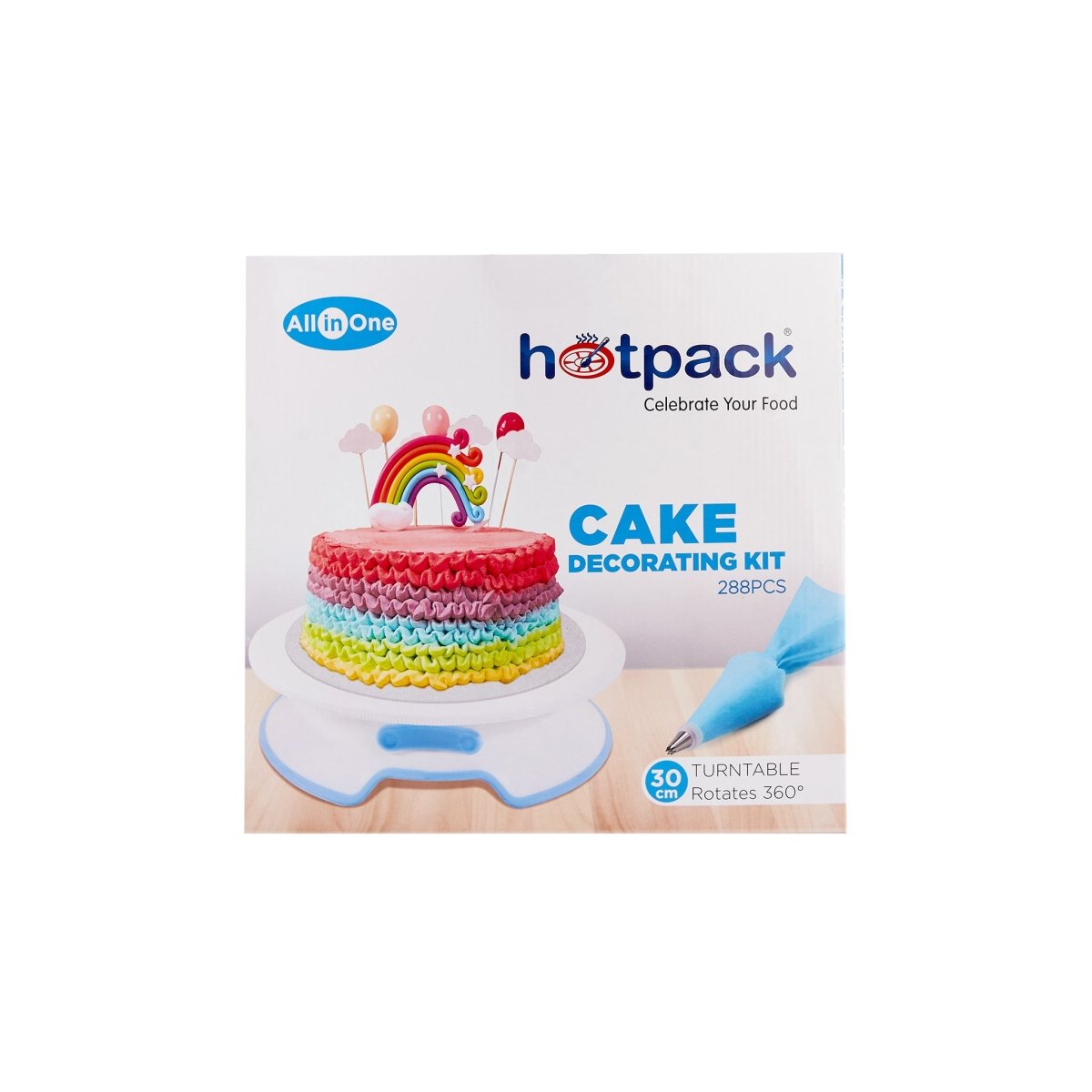 Cake Decorating Kit 288 Pieces - hotpackwebstore.com - Baking & Decoration