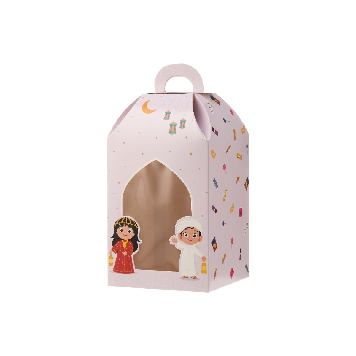 Celebration Printed Kids Gift Box With Window - hotpackwebstore.com - Gift Box