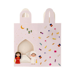 Celebration Printed Kids Gift Box With Window - hotpackwebstore.com - Gift Box