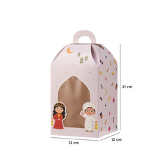 Celebration Printed Kids Gift Box With Window - hotpackwebstore.com - Gift Box