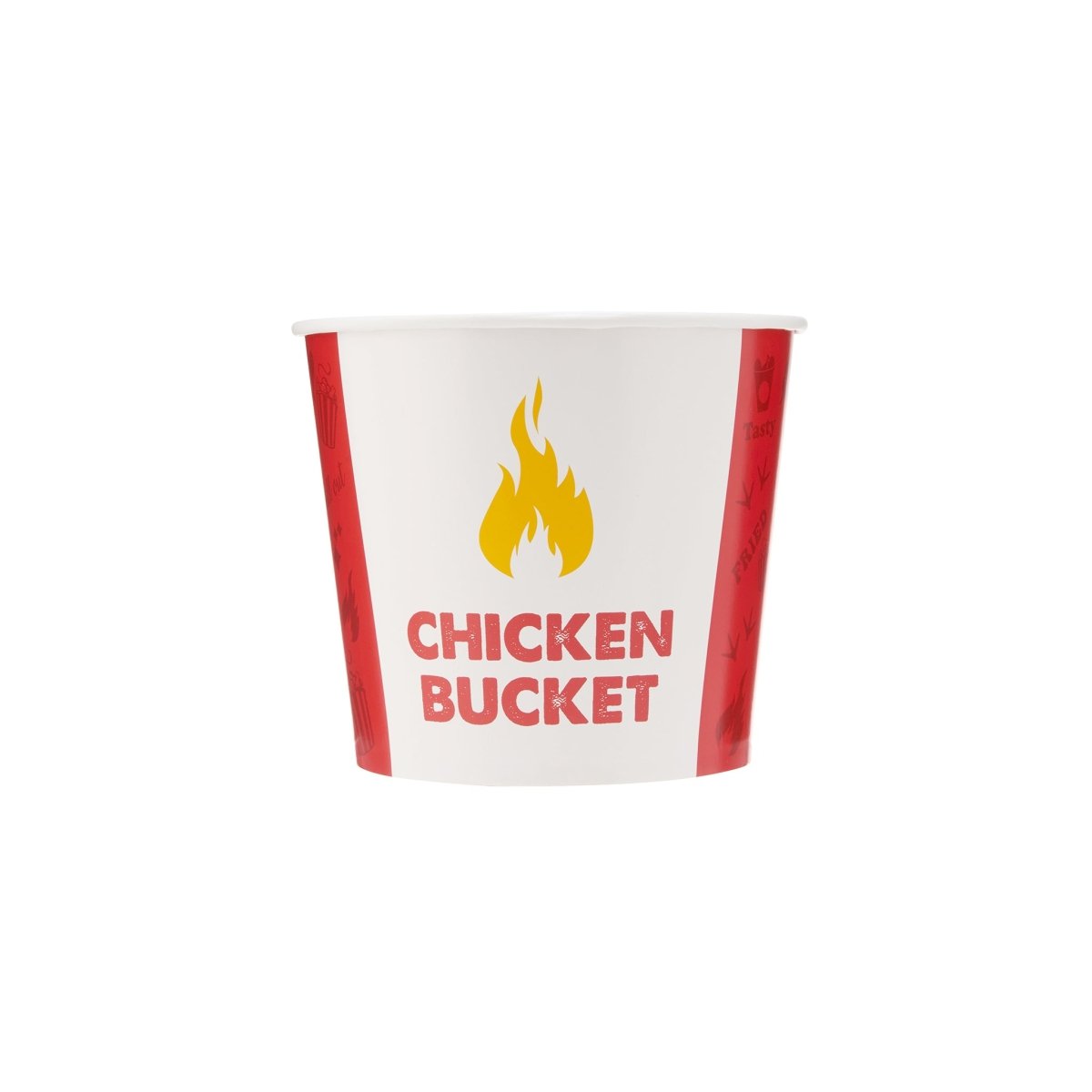 Chicken Bucket With Lid 100 Pieces - hotpackwebstore.com - Paper Products