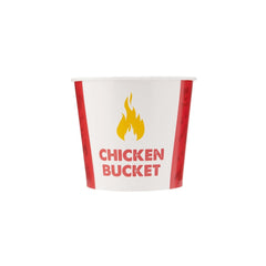 Chicken Bucket With Lid 100 Pieces - hotpackwebstore.com - Paper Products