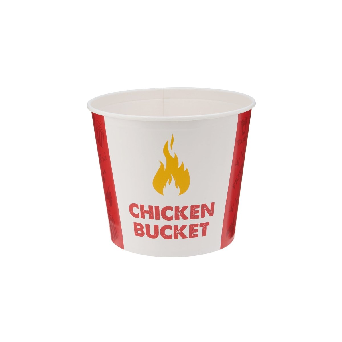 Chicken Bucket With Lid 100 Pieces - hotpackwebstore.com - Paper Products