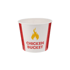 Chicken Bucket With Lid 100 Pieces - hotpackwebstore.com - Paper Products