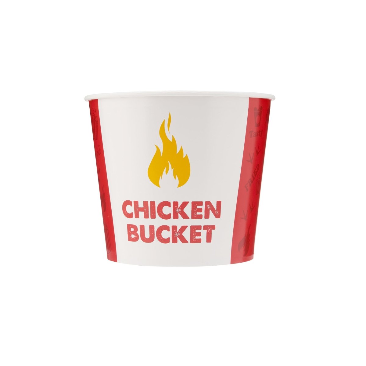 Chicken Bucket With Lid 100 Pieces - hotpackwebstore.com - Paper Products