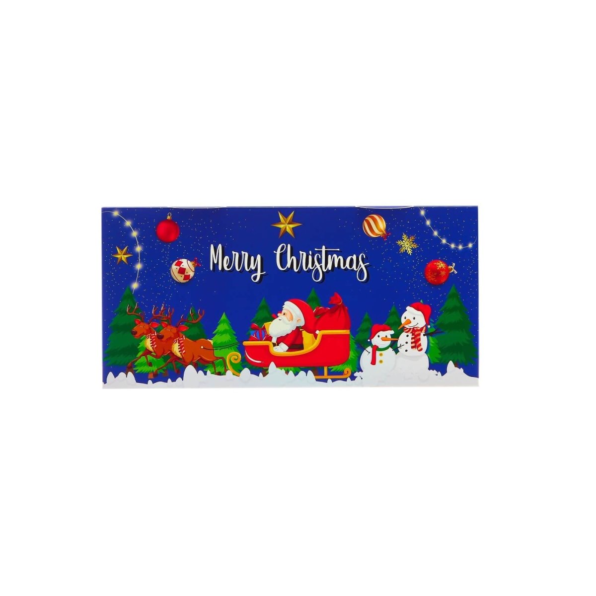 Christmas Cake Box with Window 5 Pieces - hotpackwebstore.com - Cake Boxes