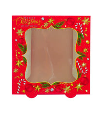 Christmas Cake Box with Window 5 Pieces - hotpackwebstore.com - Cake Boxes