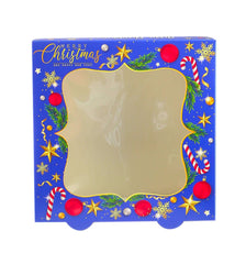 Christmas Cake Box with Window 5 Pieces - hotpackwebstore.com - Cake Boxes