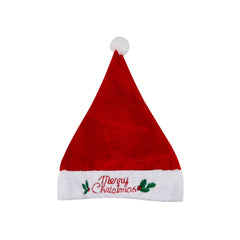 Christmas Santa Hat for Adults 37 x 30 cm 1 Piece - hotpackwebstore.com - 