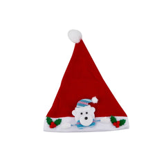 Christmas Santa Hat For Kids 32x 25 cm 1 Piece - hotpackwebstore.com - 