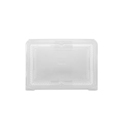 Clear compartment Clamshell PET container - hotpackwebstore.com - PET Container