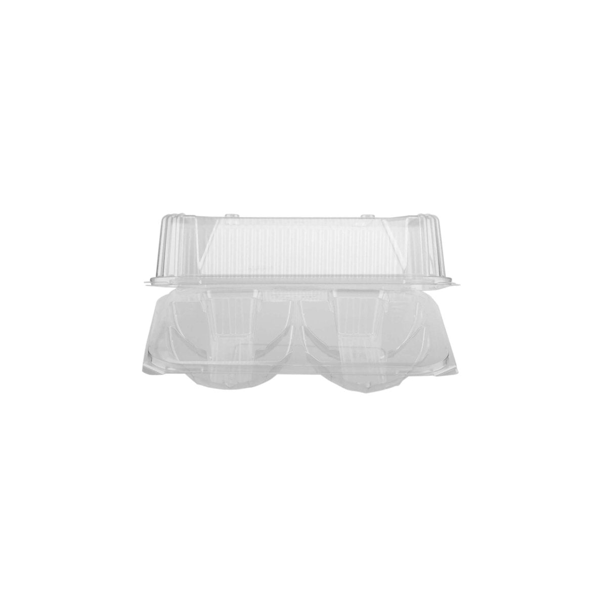 Clear Donut Clamshell container - hotpackwebstore.com - Pastry Containers