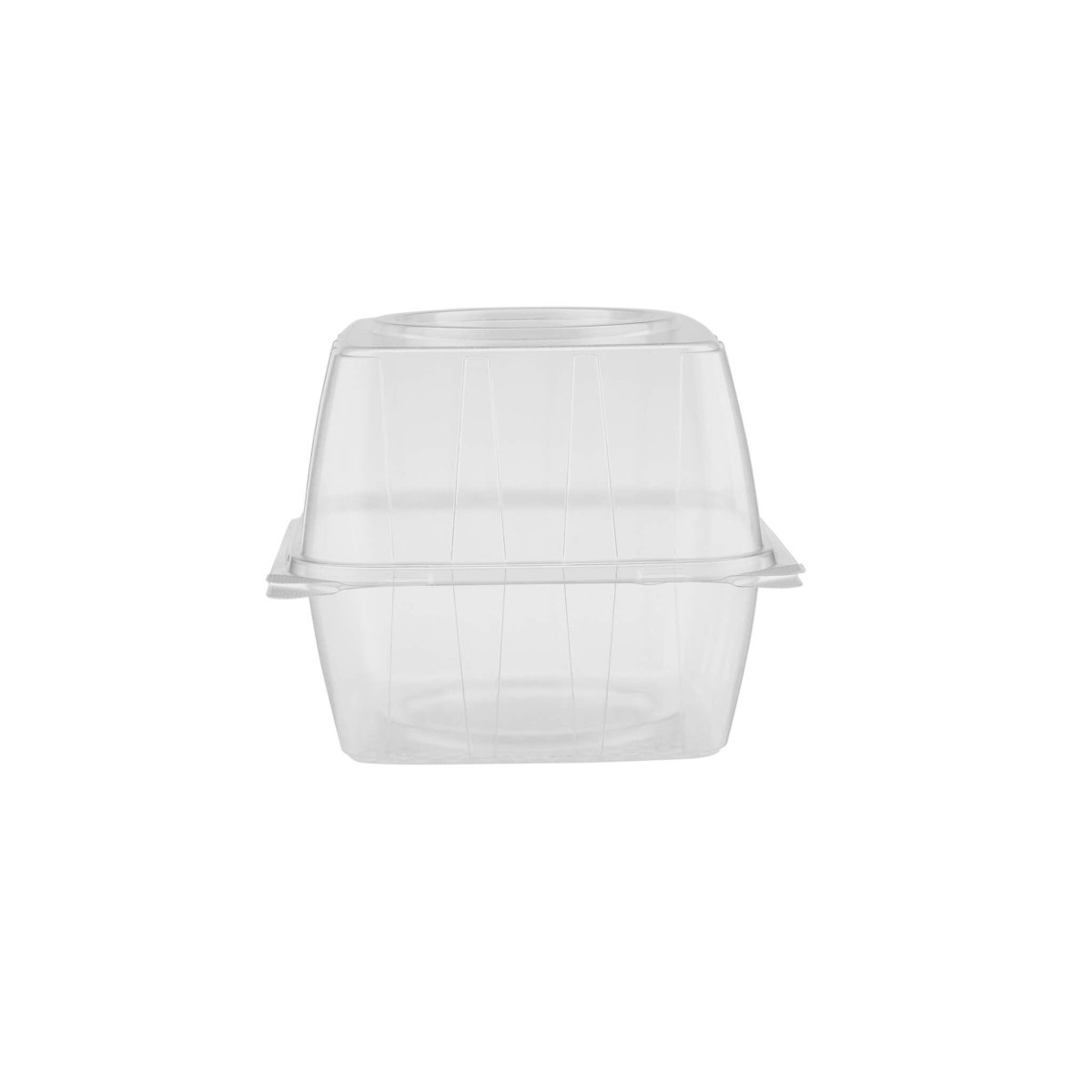 Clear Hinged Croissant Container - hotpackwebstore.com - Croissant Containers