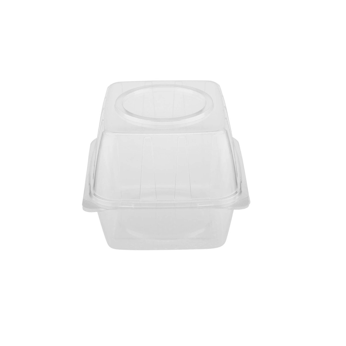 Clear Hinged Croissant Container - hotpackwebstore.com - Croissant Containers