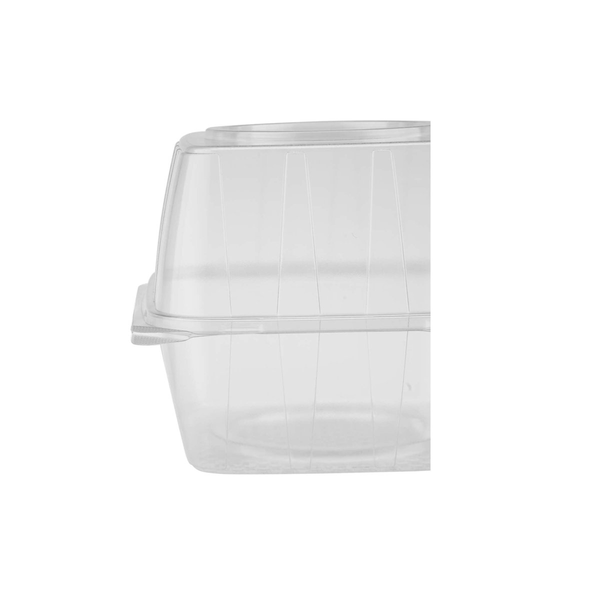 Clear Hinged Croissant Container - hotpackwebstore.com - Croissant Containers