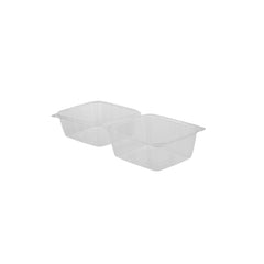 Clear Hinged Croissant Container - hotpackwebstore.com - Croissant Containers