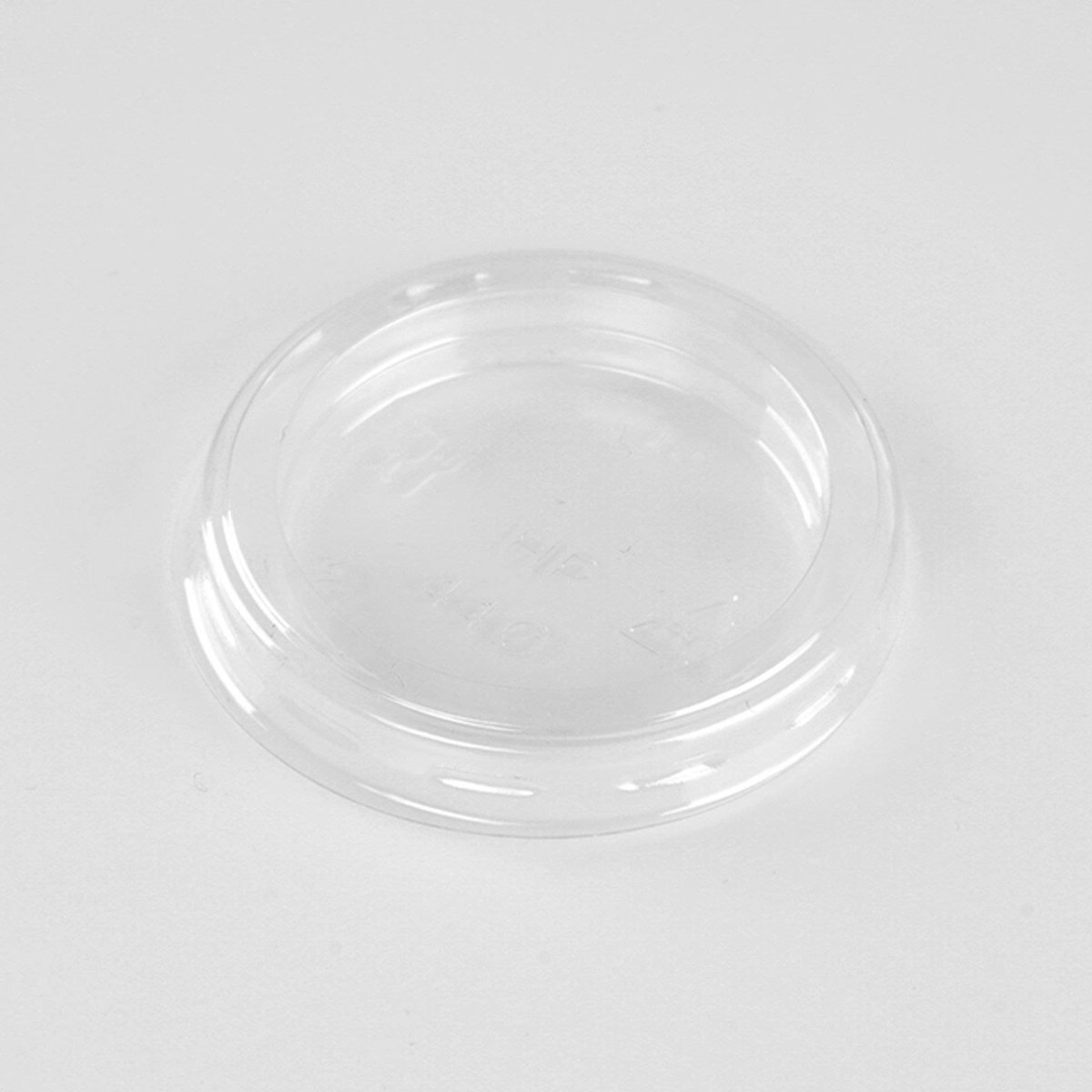 Clear Lids for 1oz Portion Cup 44 Mm Diameter 5000 Pieces - hotpackwebstore.com - Lids