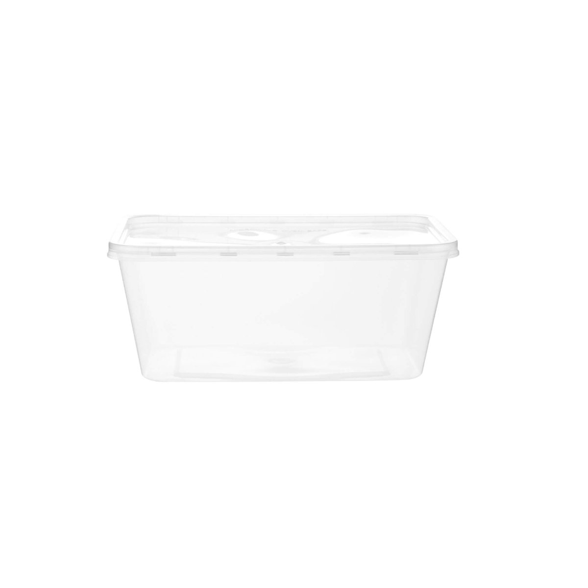 Clear Microwave Container With Lid - hotpackwebstore.com - Microwavable Containers