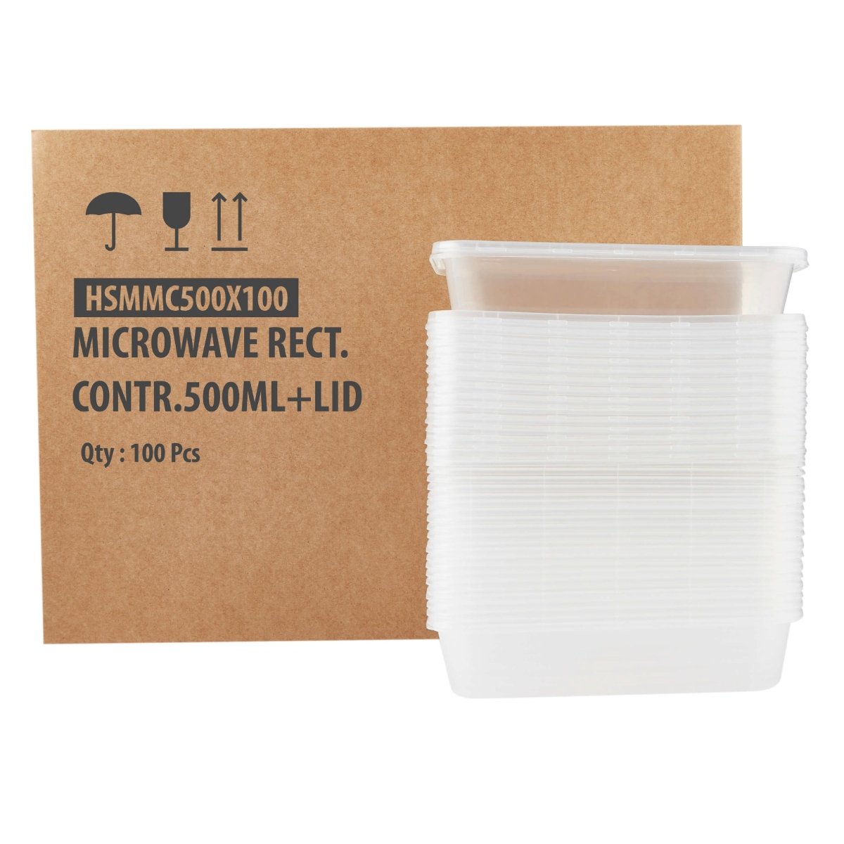 Clear Microwave Container With Lid - hotpackwebstore.com - Microwavable Containers