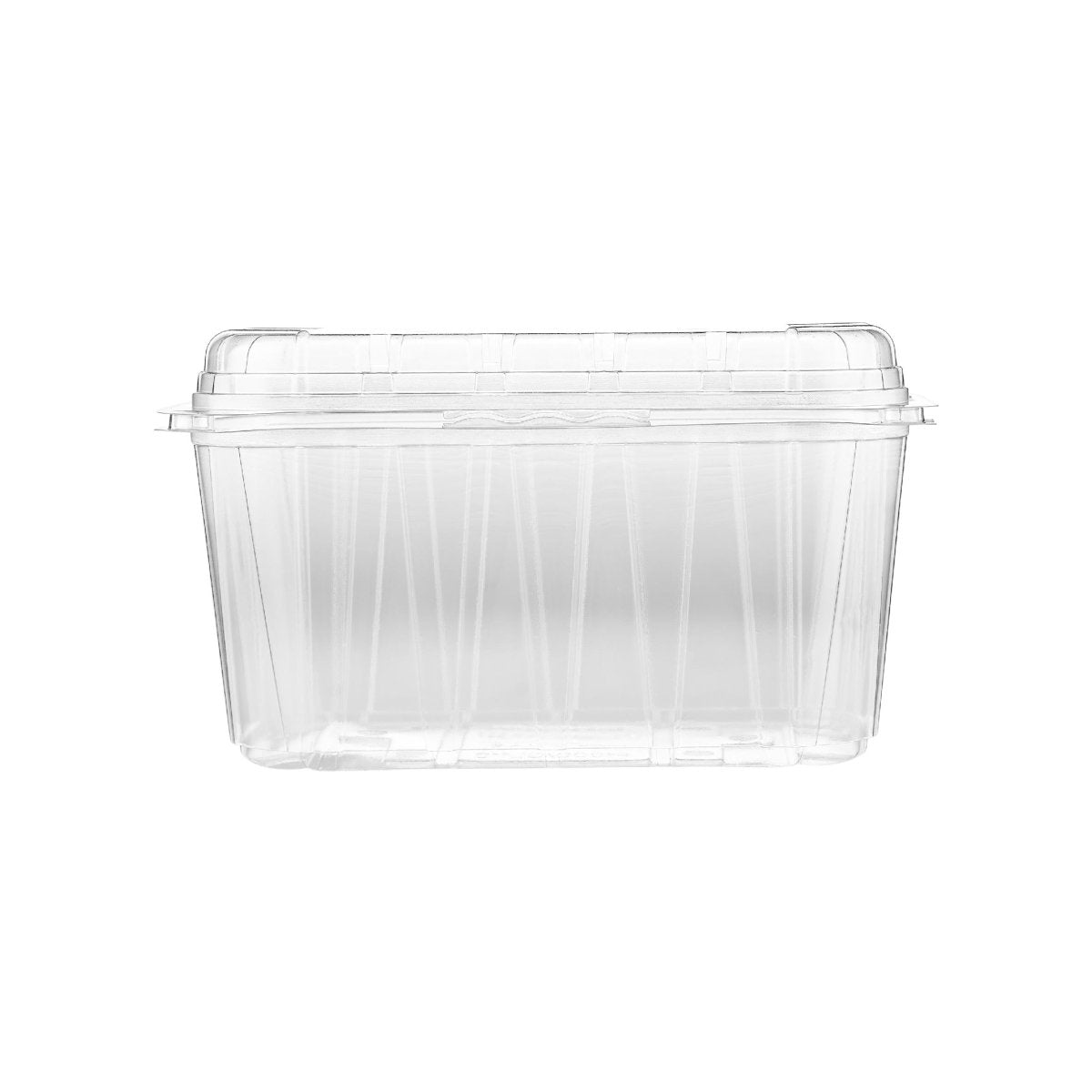 Clear PET Punnet Hinged Container - hotpackwebstore.com - Plastic Products