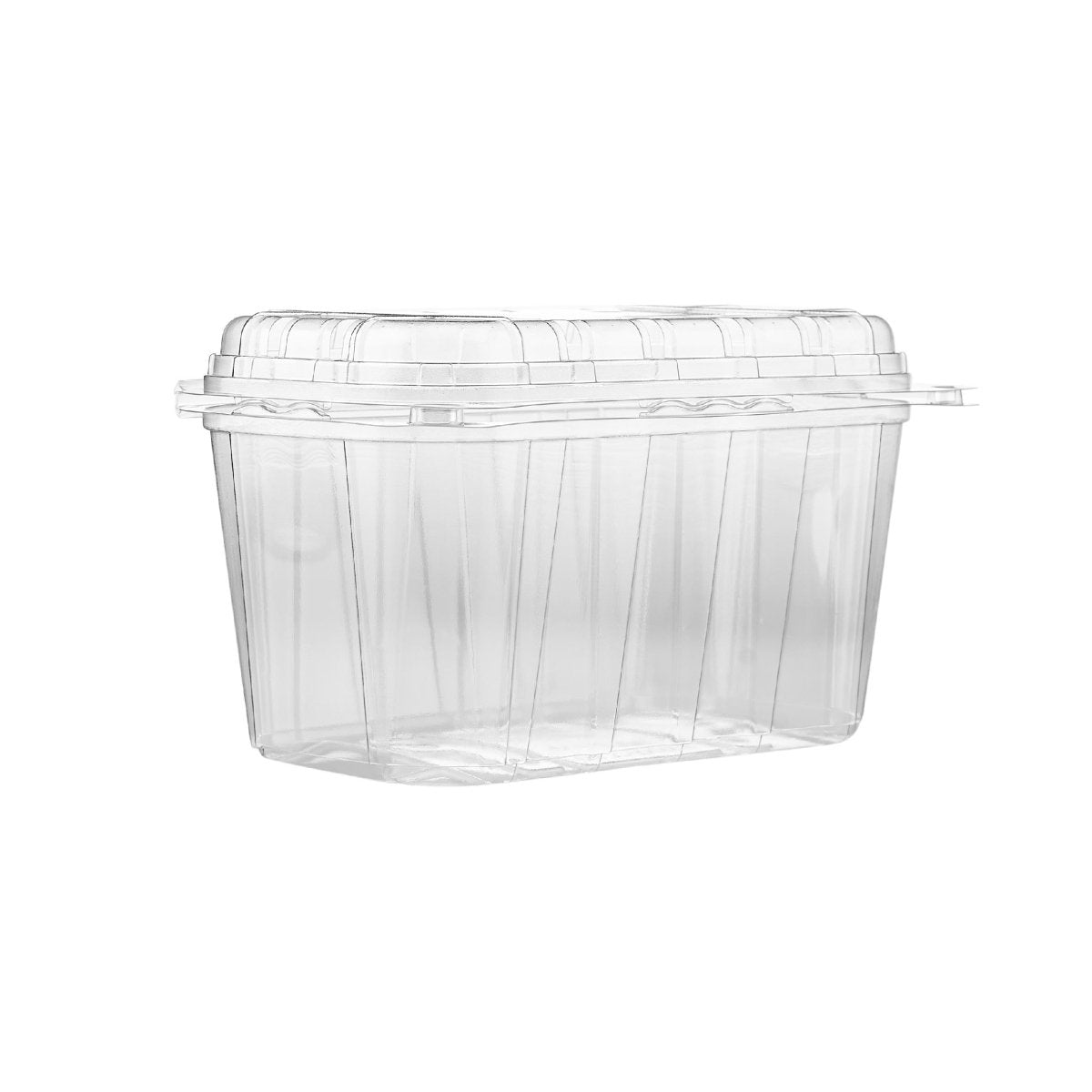 Clear PET Punnet Hinged Container - hotpackwebstore.com - Plastic Products