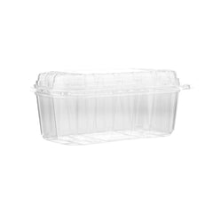 Clear PET Punnet Hinged Container - hotpackwebstore.com - Plastic Products