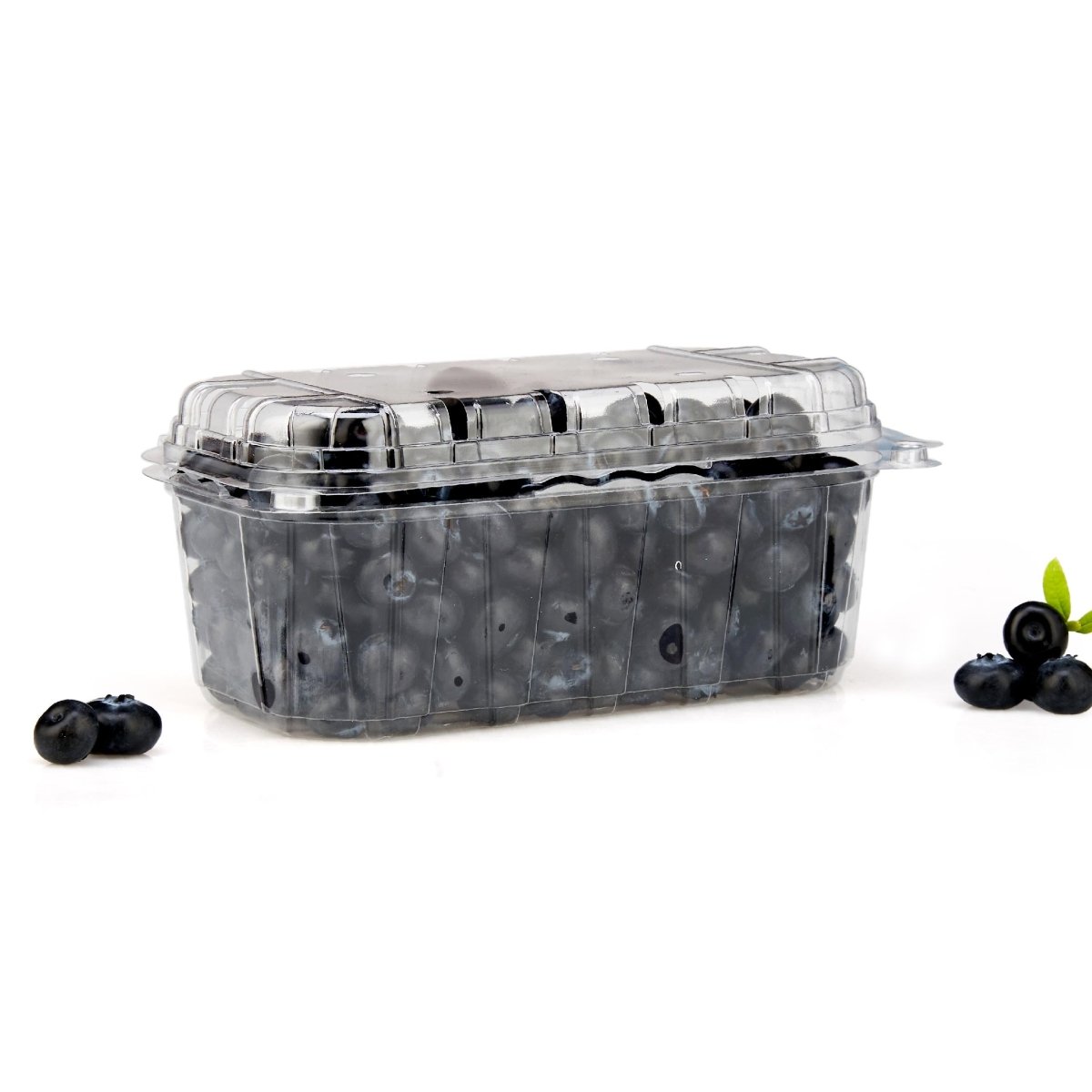 Clear PET Punnet Hinged Container - hotpackwebstore.com - Plastic Products