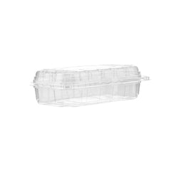 Clear PET Punnet Hinged Container - hotpackwebstore.com - Plastic Products