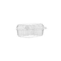 Clear PET Punnet Hinged Container - hotpackwebstore.com - Plastic Products