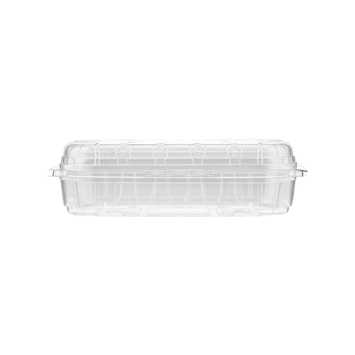 Clear PET Punnet Hinged Container - hotpackwebstore.com - Plastic Products