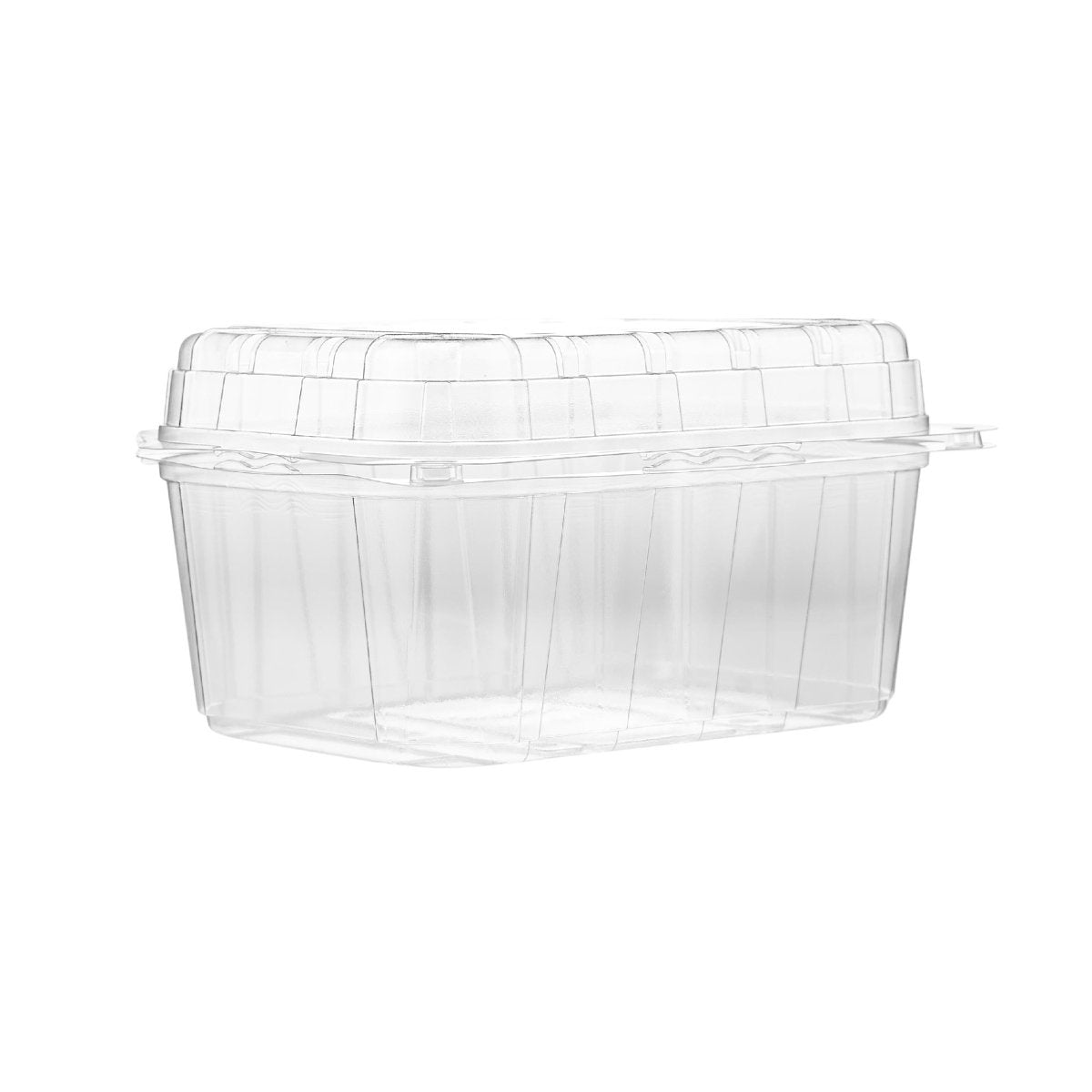 Clear PET Punnet Hinged Container - hotpackwebstore.com - Plastic Products