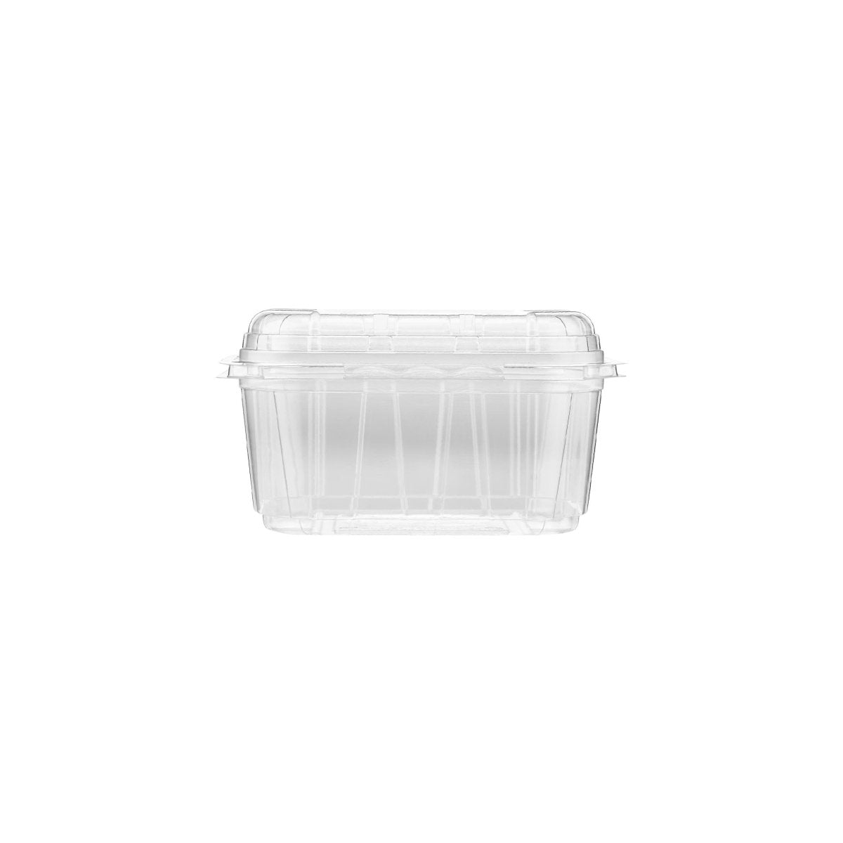 Clear PET Punnet Hinged Container - hotpackwebstore.com - Plastic Products