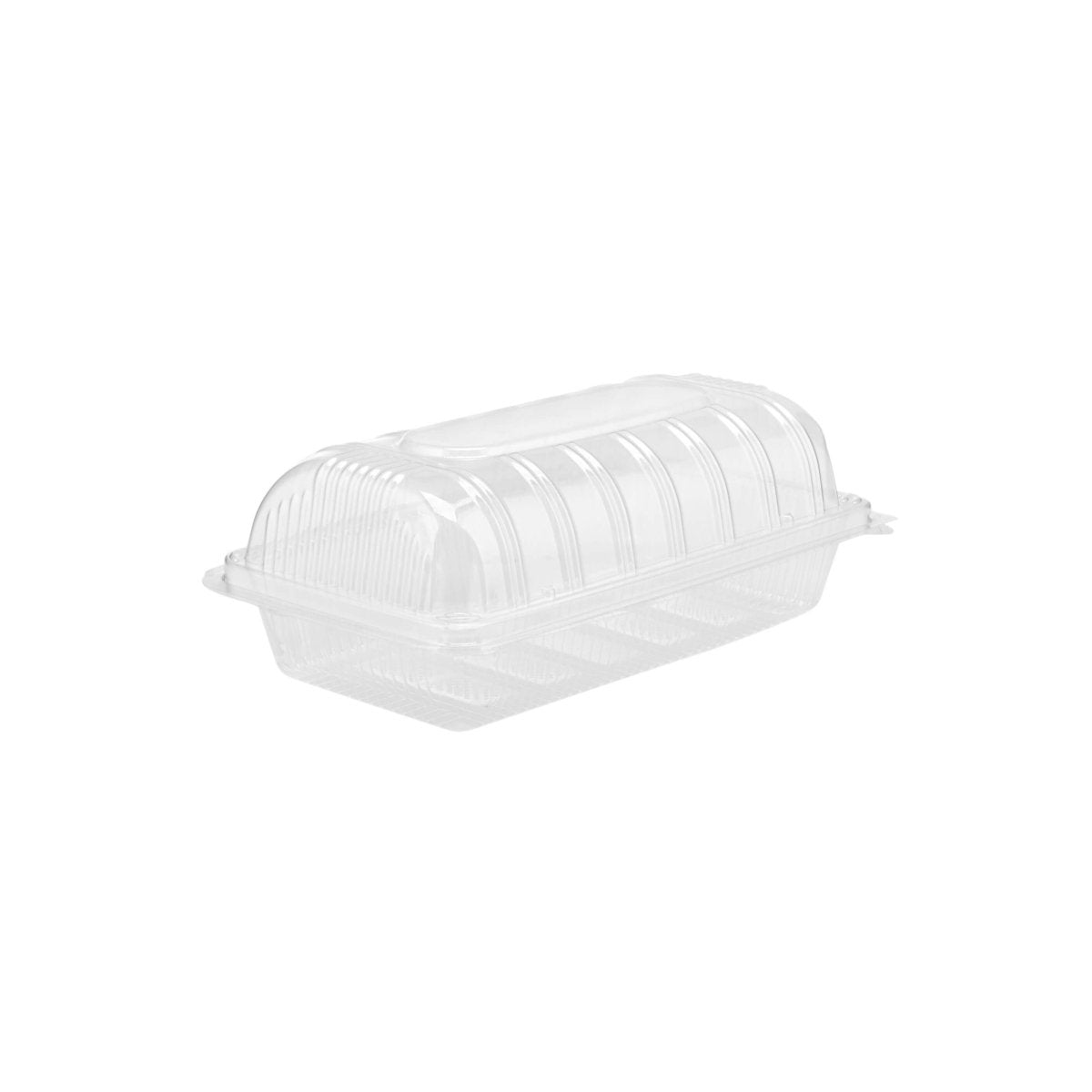 Clear Rectangle Hinged Container - hotpackwebstore.com - Hinged Containers