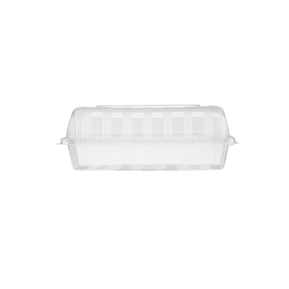 Clear Rectangle Hinged Container - hotpackwebstore.com - Hinged Containers