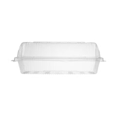 Clear Rectangle Hinged Container - hotpackwebstore.com - Hinged Containers