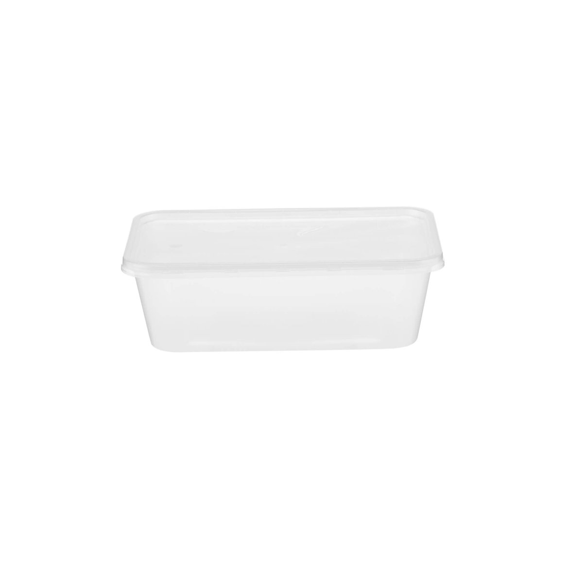 Clear Rectangle Microwave Container - hotpackwebstore.com - Microwavable Containers