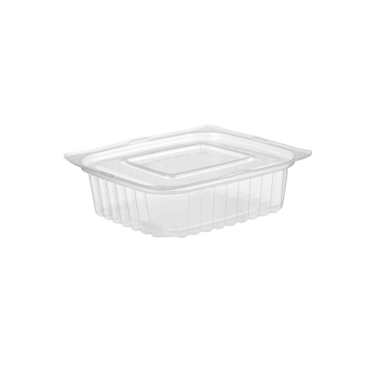 Clear Rectangular Container With Lid - hotpackwebstore.com - Rectangular Containers