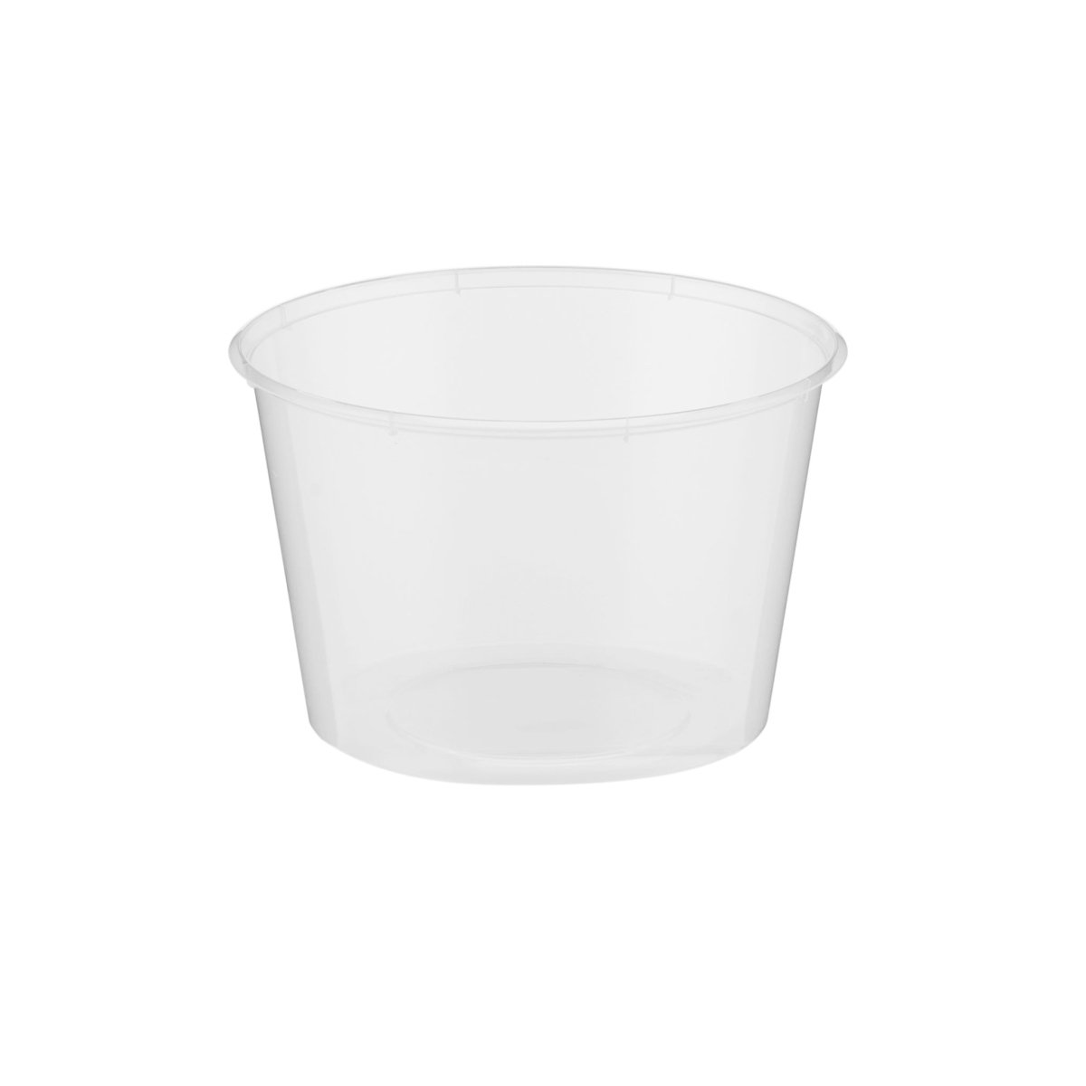 Clear Round Microwavable Container - hotpackwebstore.com - Microwavable Containers