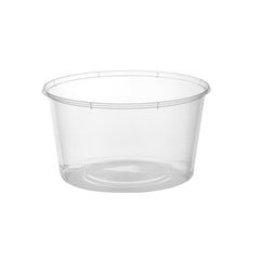 Clear Round Microwavable Container - hotpackwebstore.com - Microwavable Containers