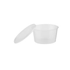 Clear Round Microwavable Container - hotpackwebstore.com - Microwavable Containers